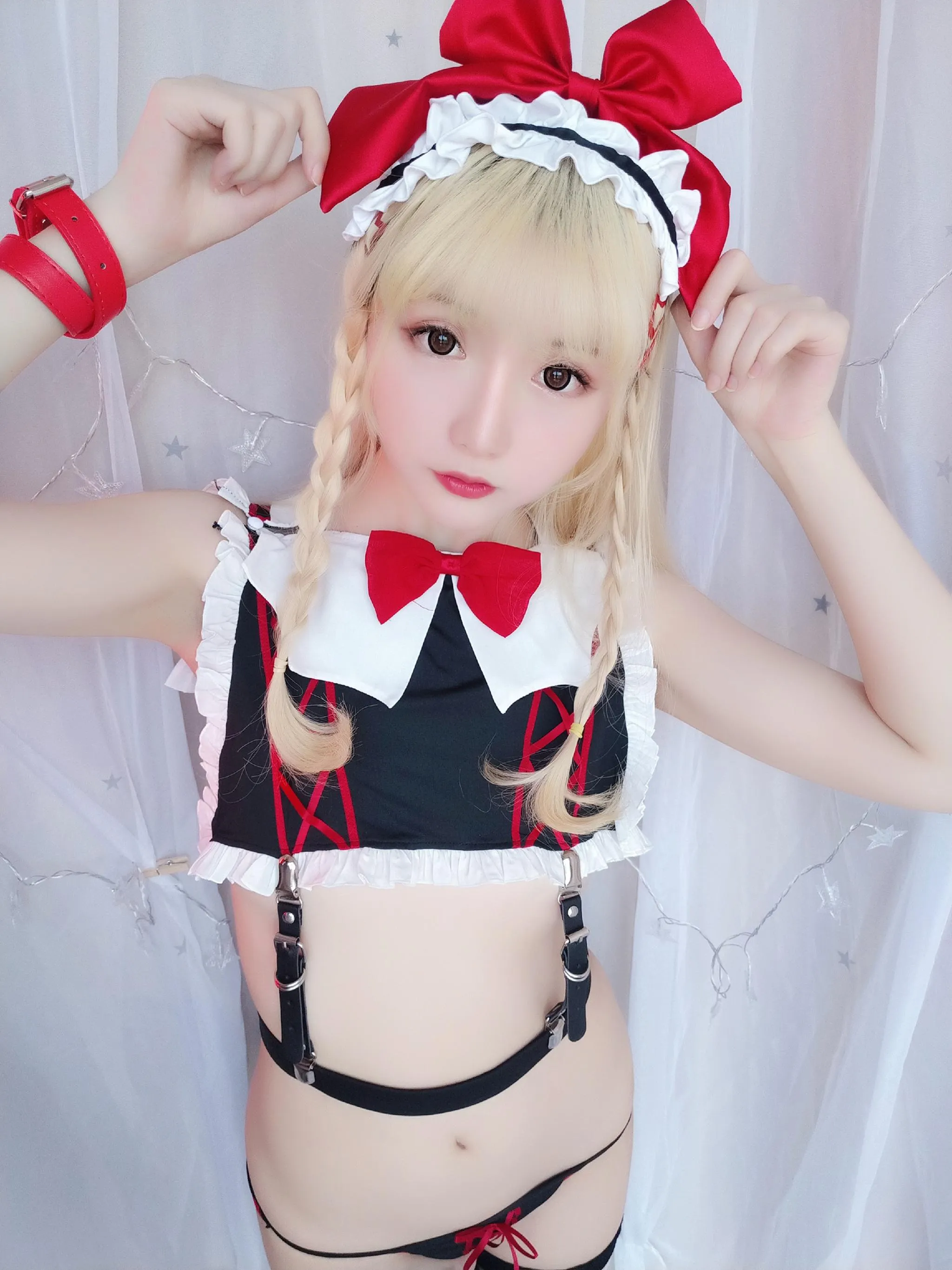 星之迟迟 – VOL.12 朋克人形包-朋克蝴蝶结（61P） [61P]插图3